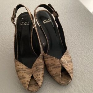 Stuart Weitzman Women Pumps Shoes, Size 8, Color Multi Color